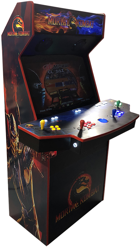 Img 8703 - Video Game Arcade Cabinet (587x933), Png Download