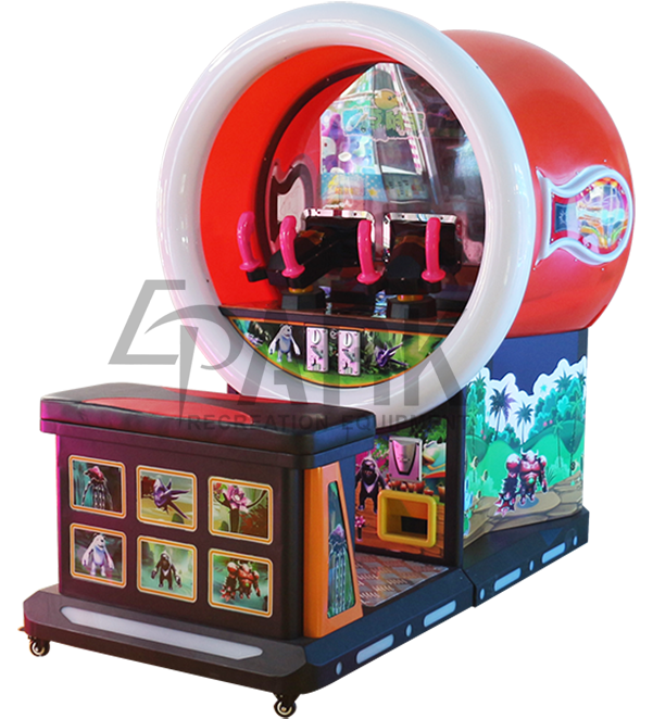 Indoor Ball Shooting Arcade Game Machines - Playset (800x841), Png Download
