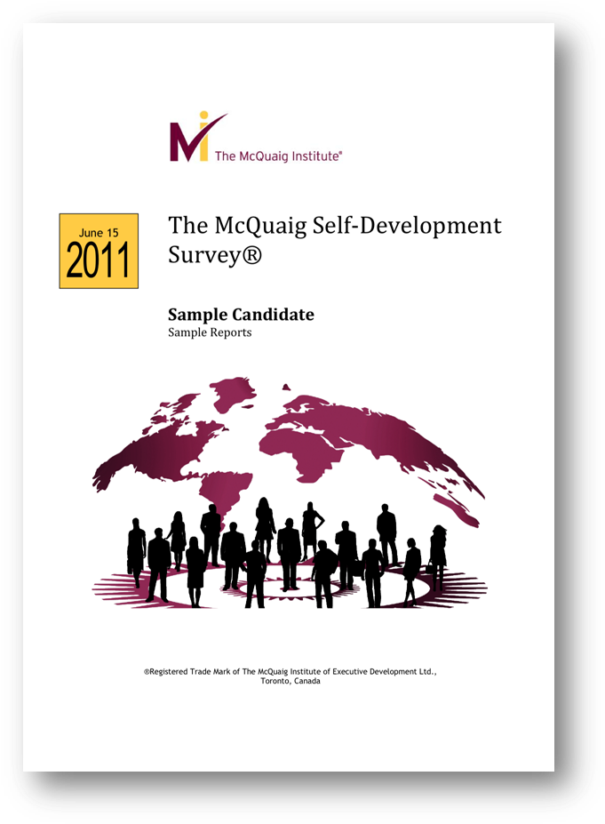Mcquaig Self Development Survey - Poster (698x942), Png Download