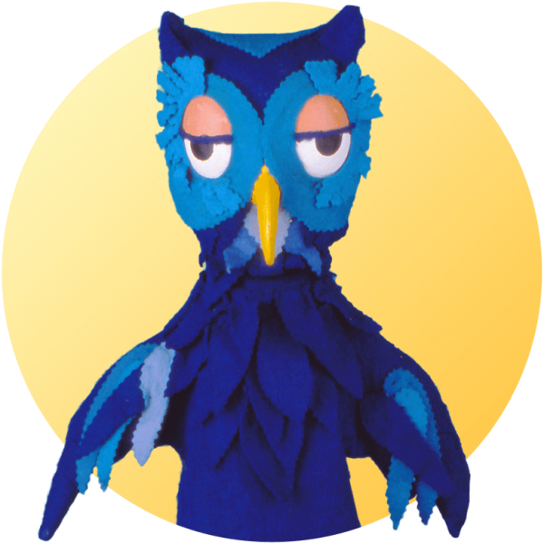 X The Owl - Mister Rogers Puppets (600x600), Png Download