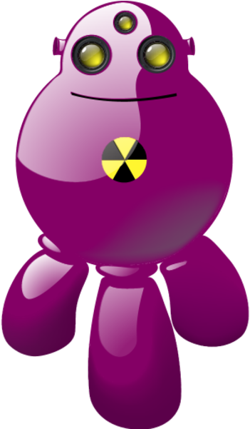 Atomic Robot Image - Android Icons (600x600), Png Download