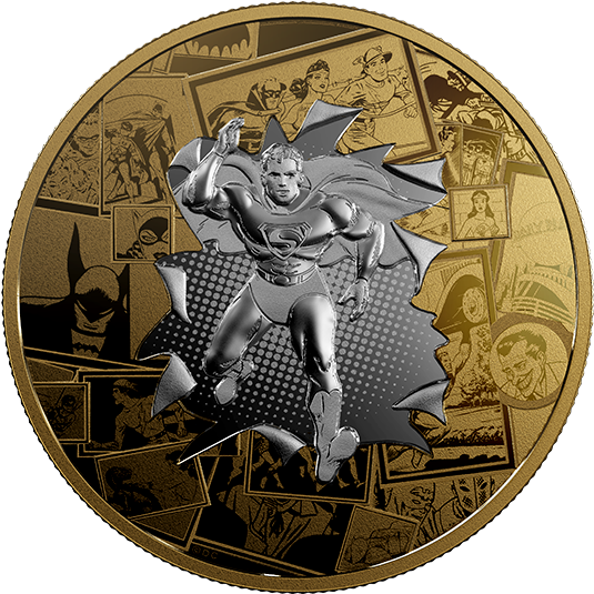 *all Star Comics - Superman (570x570), Png Download