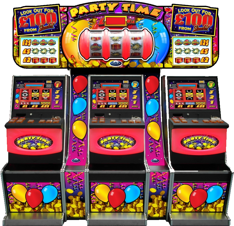 Astra Games Slots - Gambling Machine Party Time (826x800), Png Download