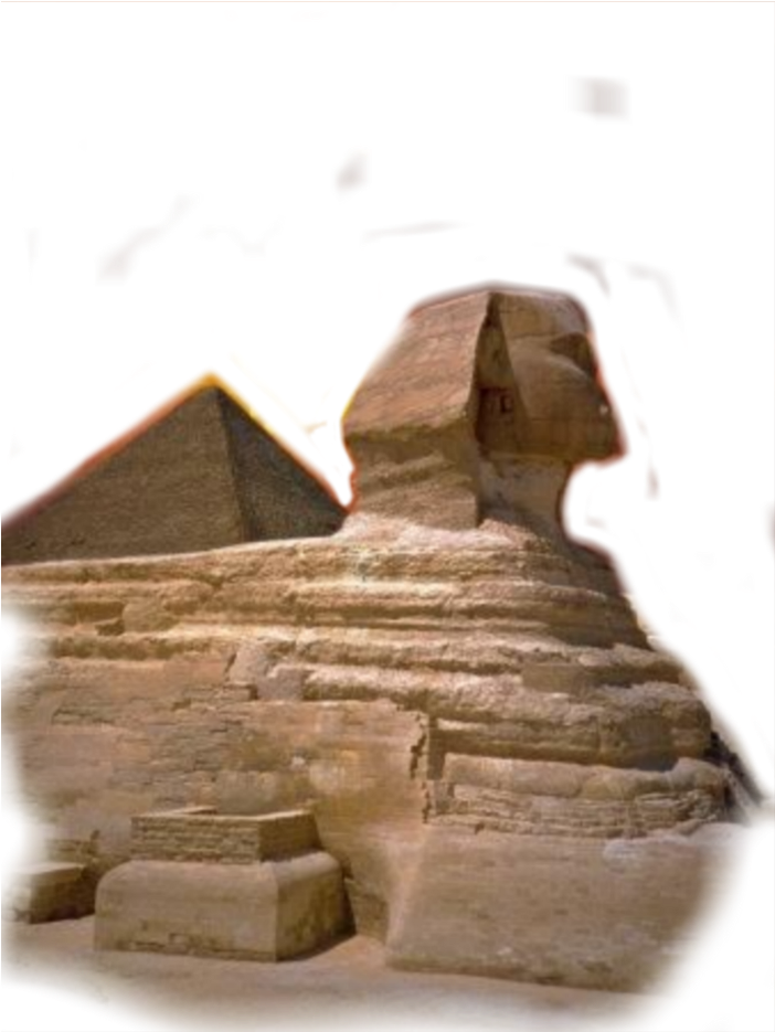 #sphinx #pyramids #egypt - Ancient Egypt Scenery (1024x1024), Png Download