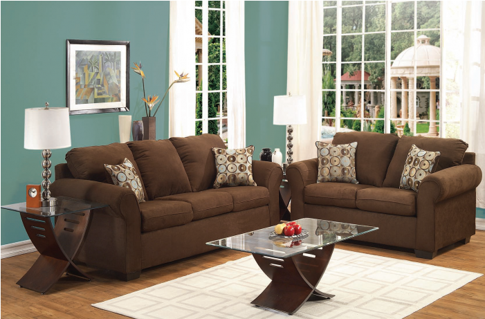 3 Pc Living Room Set By Zuri Collection Us Furniture - Coffee Table (700x800), Png Download