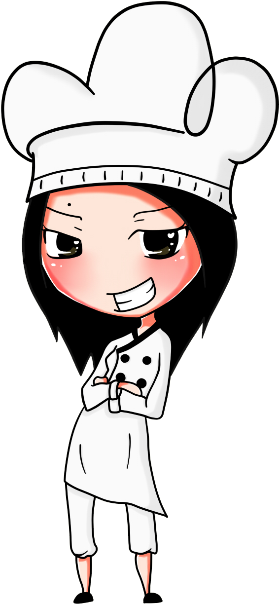 Chef Victoria By Xjanicax - Chef Chibi Png (676x1314), Png Download