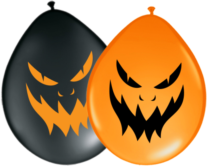 Halloween Druck 1 - Halloween Luftballon Png (1000x1000), Png Download