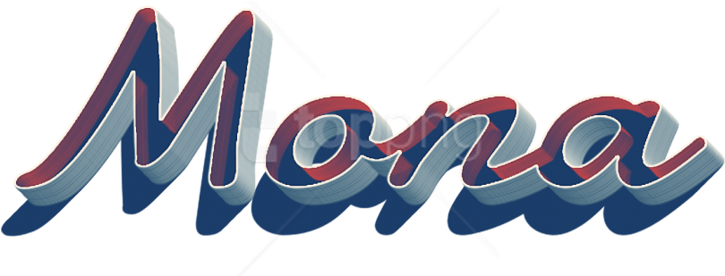 Free Png Download Mona Missing You Name Png Png Images - Graphic Design (850x406), Png Download