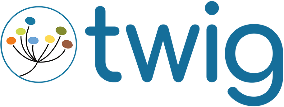 Twig Blue Logo - Vector (931x396), Png Download