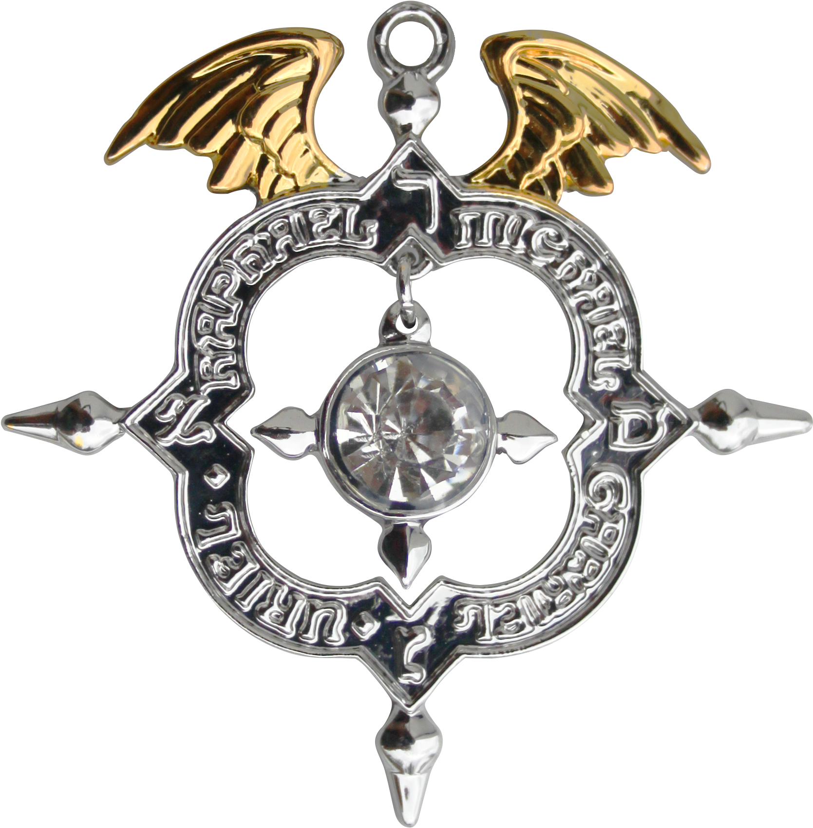Winged Archangel Shield - Kabbalah (1997x1984), Png Download