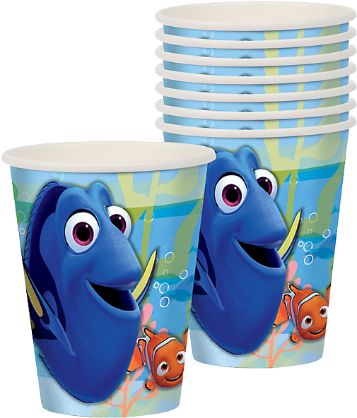 Finding Dory Party Cups - Vaso Buscando A Dory (556x600), Png Download