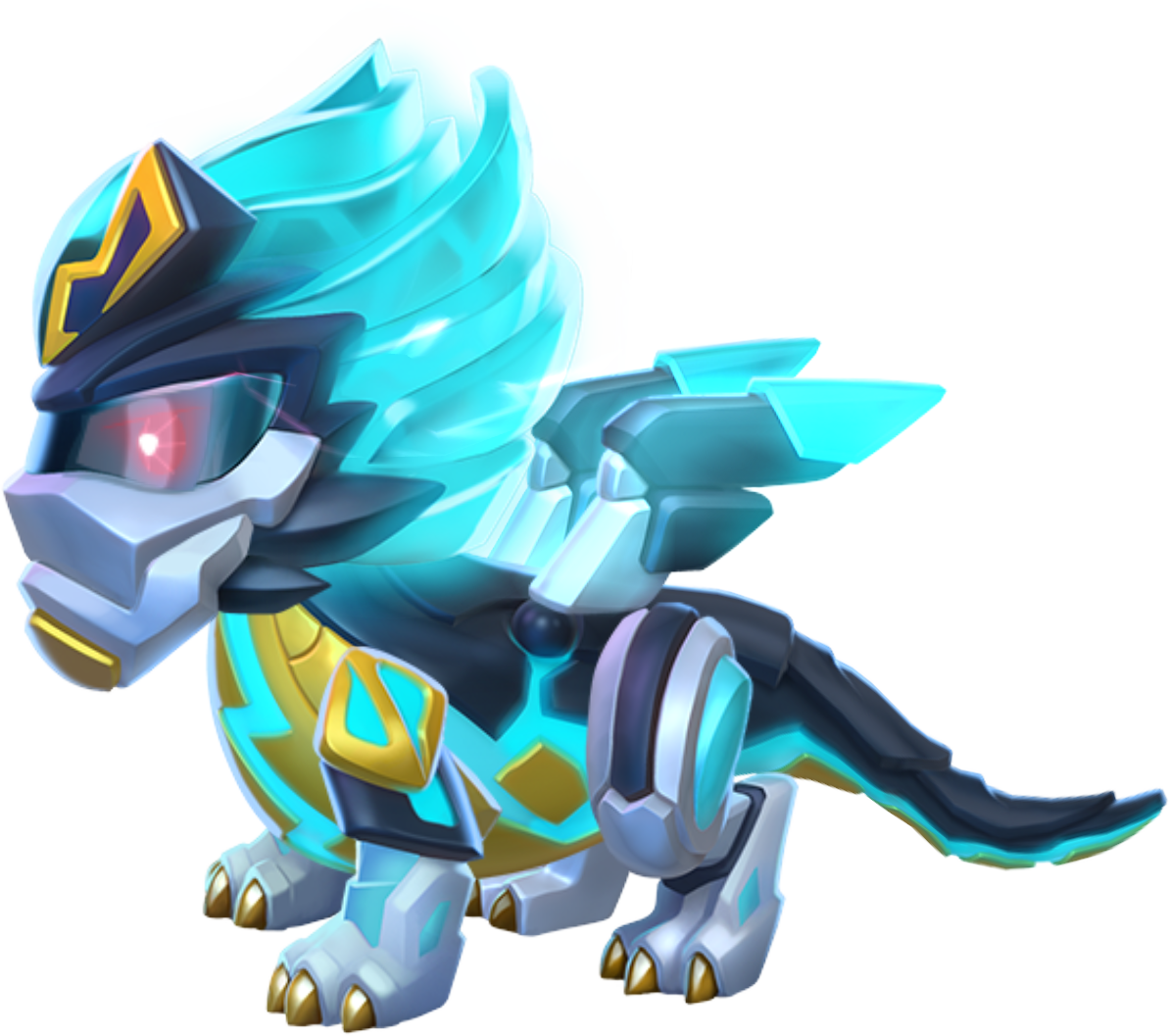 Chrono Zeus Dragon Baby - Action Figure (1194x1057), Png Download