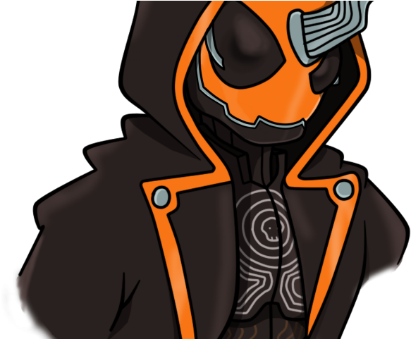 Ghost Rider Clipart Mini - Kamen Rider Ghost Easy Drawing (640x480), Png Download