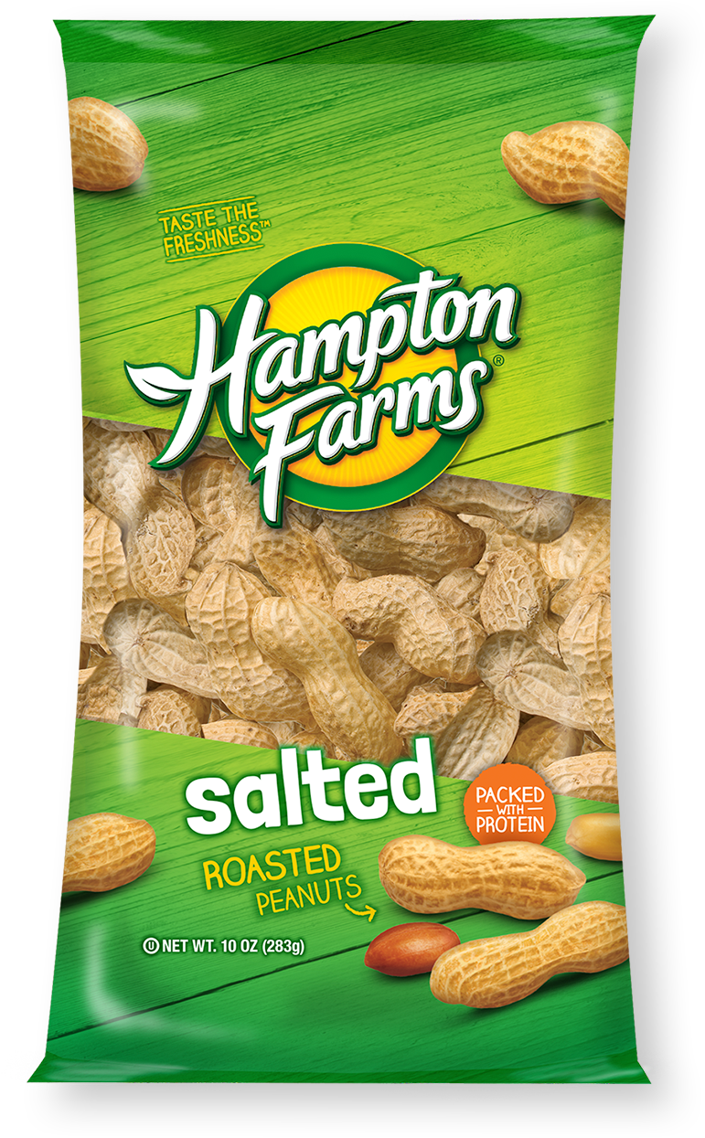 Salted Fancy Peanuts - Hampton Farms Peanuts 1 Lb (824x1280), Png Download