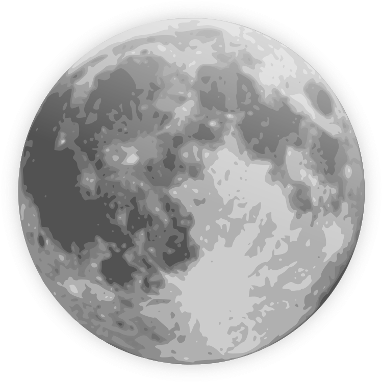 Small Moon Png (800x800), Png Download