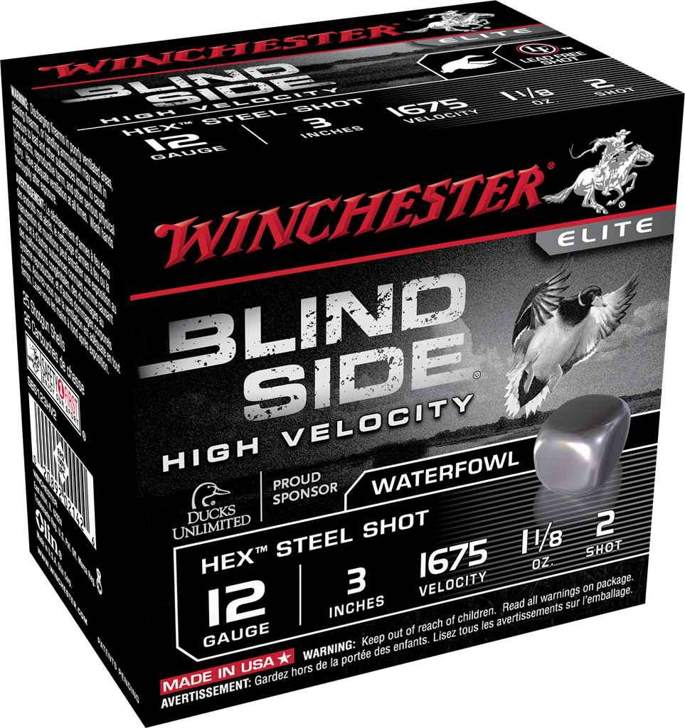 Winchester Blind Steel 12ga 3" - Duck Shots Hex Shots (963x1024), Png Download