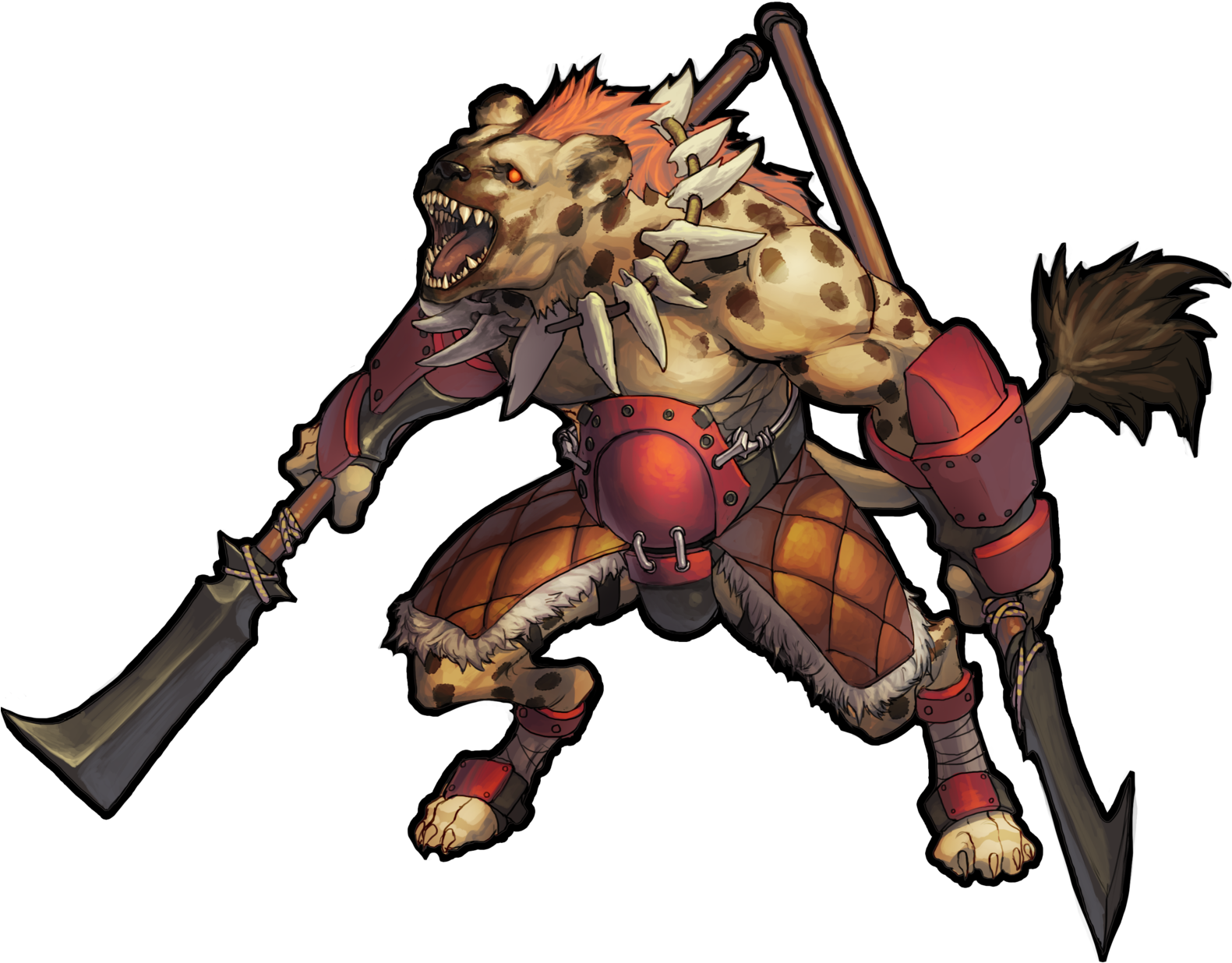 I Used To Use Gnoll's Alot, But Then One Particular - Gnoll Pathfinder (1600x1343), Png Download