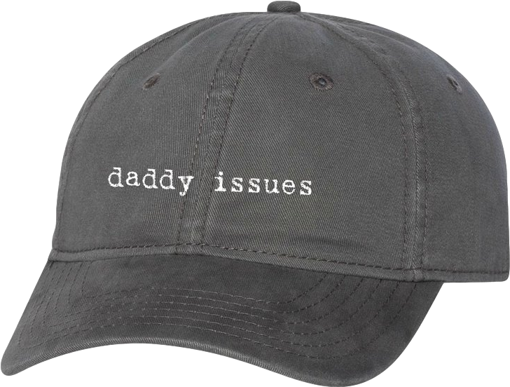 Image Of Daddy Issues Hat - Baseball Cap (800x1000), Png Download