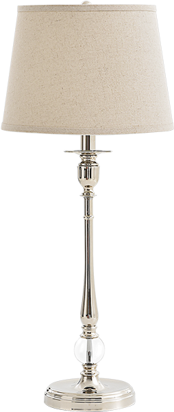 Image For Table Lamp With Beige Shade From Economax - Lampshade (519x804), Png Download