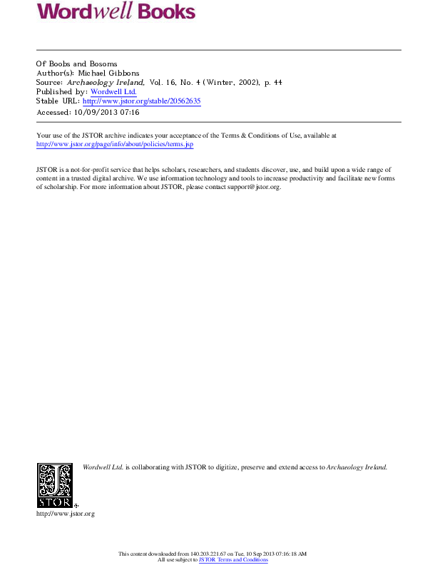 Of Boob And Bosoms - Beliefs And Religion Of Mapungubwe (595x878), Png Download