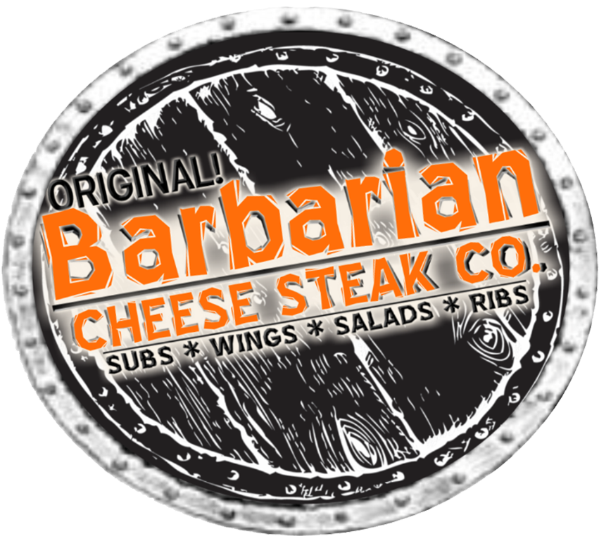 Barbarian Cheese Steak Co - Circle (900x792), Png Download