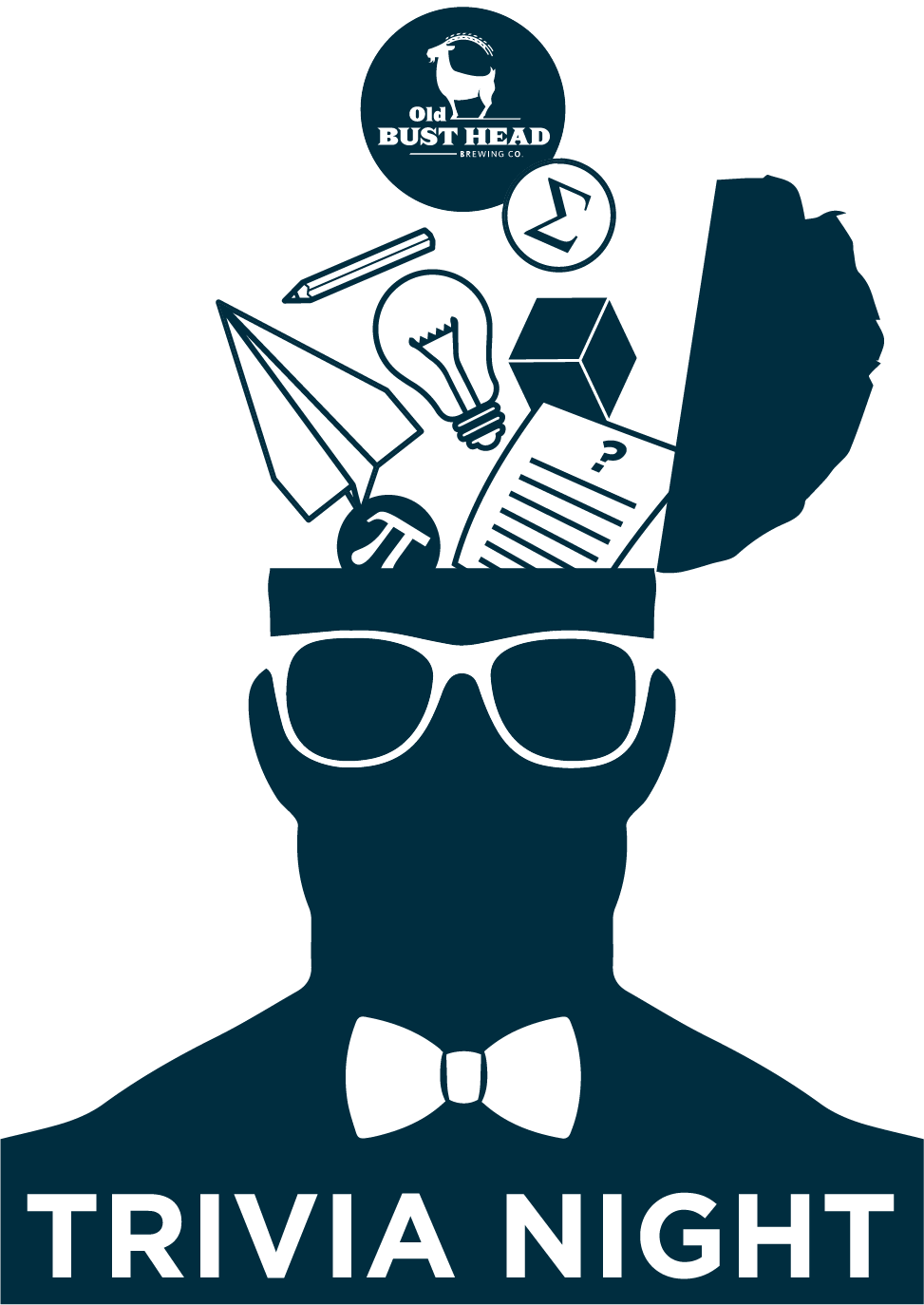 Trivia Night Starts Tonight At 6pm Top Three Finishers - Trivia Head (973x1374), Png Download