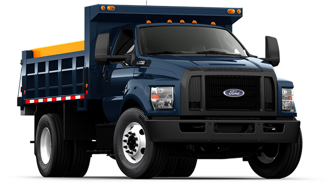 Ford Specialty - Dump Truck - 2019 F650 Pro Loader (720x476), Png Download