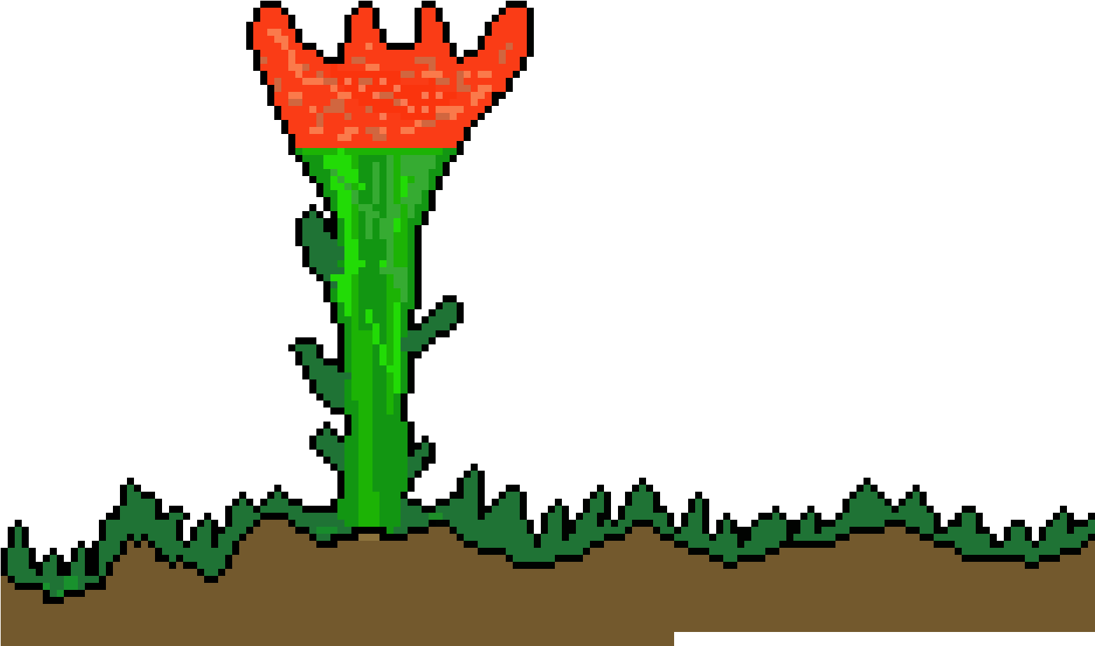 The Lone Thorn Flower (1560x930), Png Download