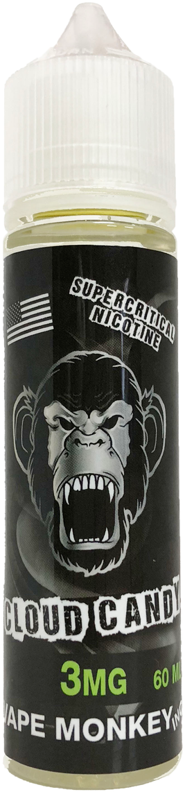 Cloud Candy - Monkey Juice Vape (485x1280), Png Download