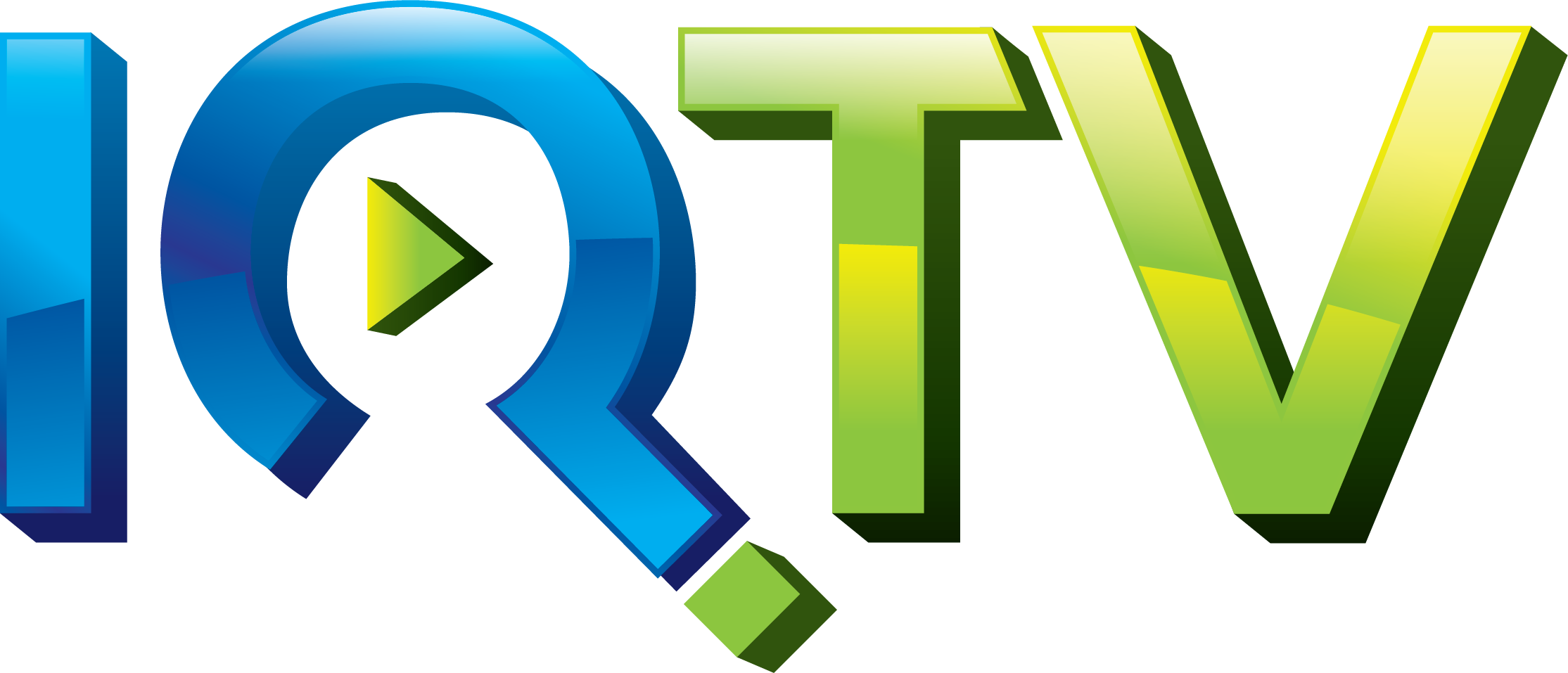 Iqtv Logo - Graphic Design (2229x957), Png Download