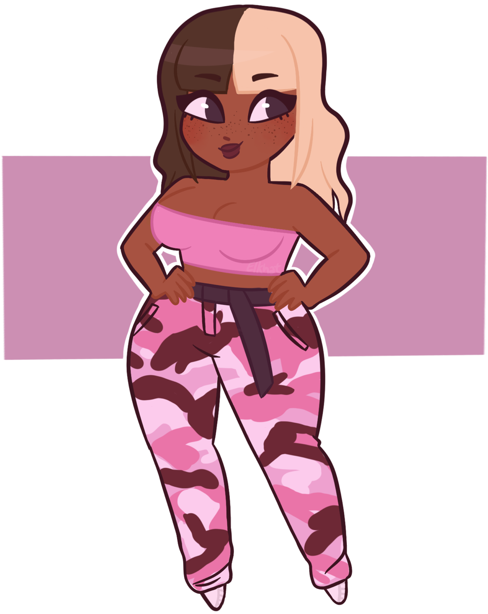 Original Character Artists On Tumblr Kawaii Pastel - Cartoon (1254x1280), Png Download