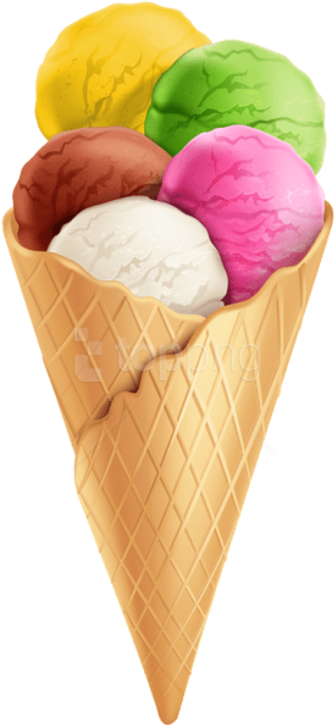Free Png Ice Cream Transparent Png Images Transparent - Ice Cream Cone (480x1048), Png Download