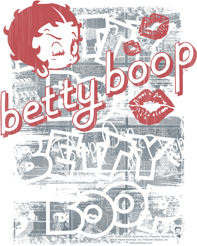 Betty Boop Boop Oop Women's T-shirt - Betty Boop (720x900), Png Download