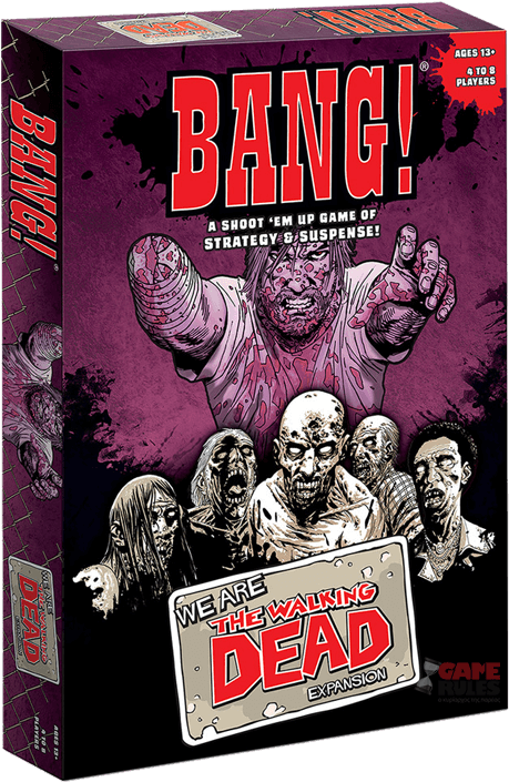 Bang Wearethewalkingdead Box - Walking Dead Board Games (709x709), Png Download