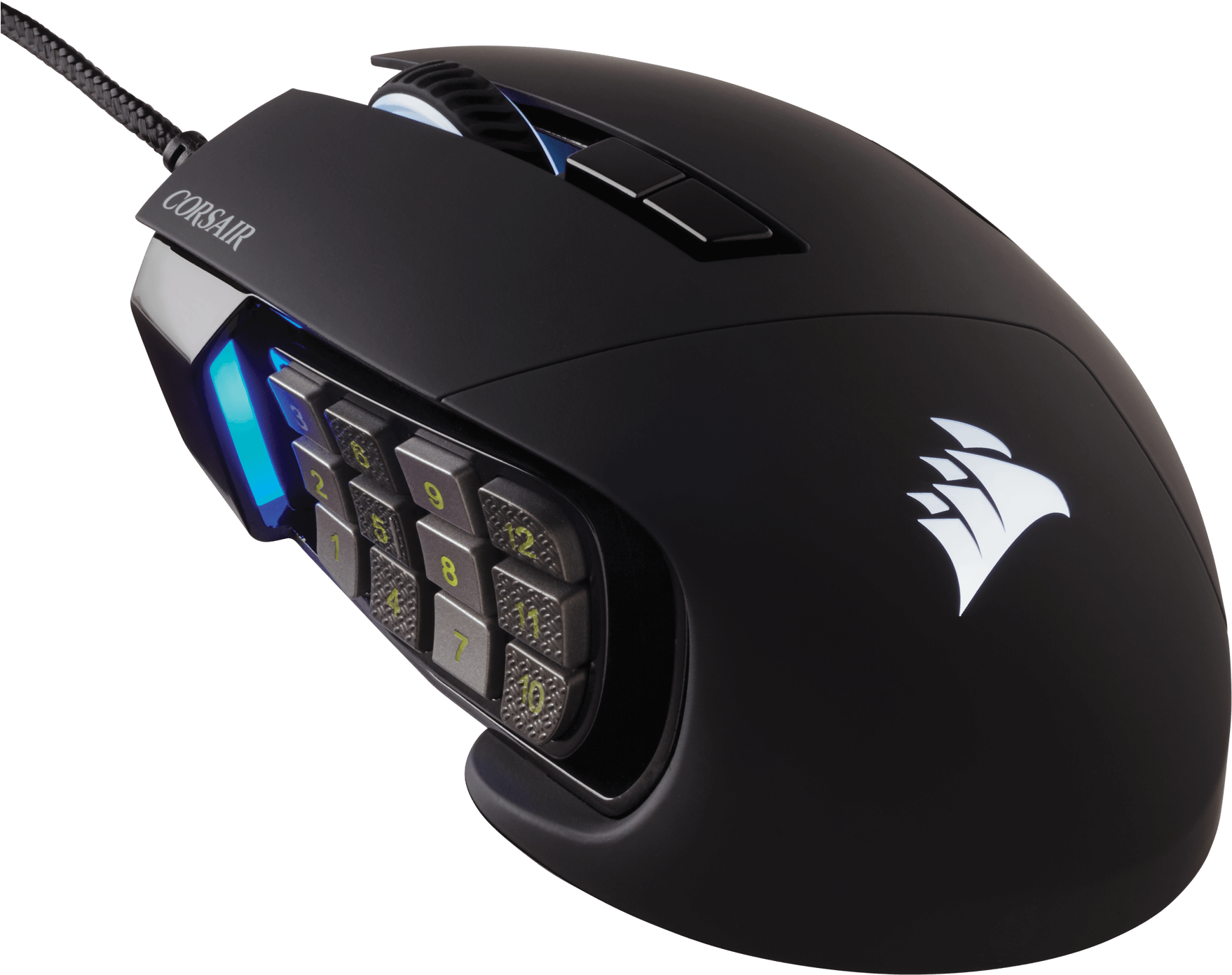 Corsair Gaming Scimitar Pro Rgb (1800x1451), Png Download