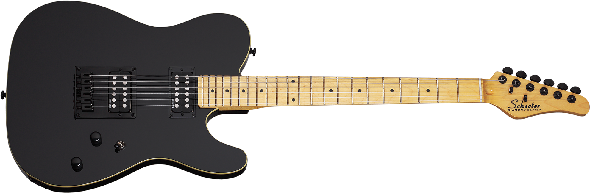 Pt - Fender Telecaster 72 Deluxe Bk (2000x660), Png Download