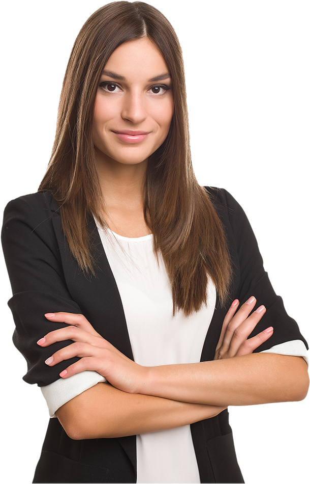 Business Computer Png - Computer Girl Png (720x1020), Png Download