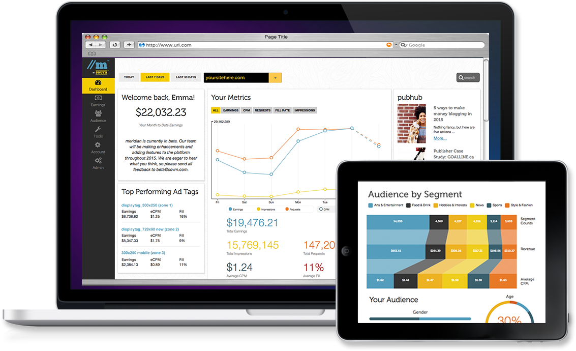 Com Meridian Platform Make Money Blogging - Personal Computer (1326x833), Png Download