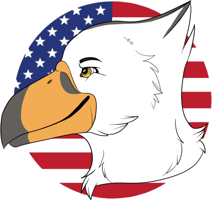 Button Commissions For A Friend On Fb <3 Art By Me, - Us Flag Transparent Background (1000x800), Png Download