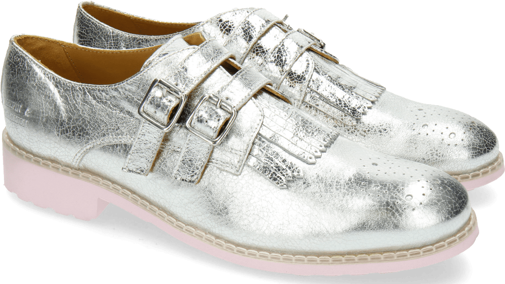 Monks Ella 24 Metal Silver - Sneakers (1024x1024), Png Download