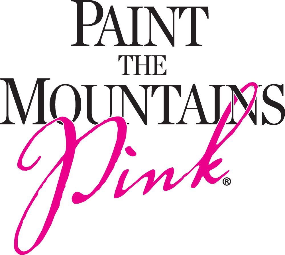 Paint The Moutains Pink Logo - Women (1000x893), Png Download