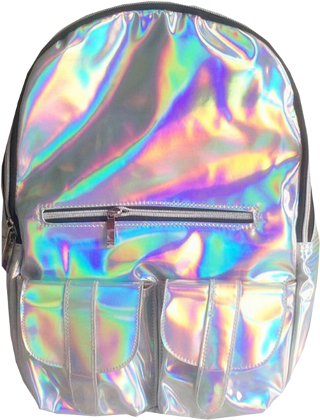 Holographic Backpack - Holographic Png (600x600), Png Download