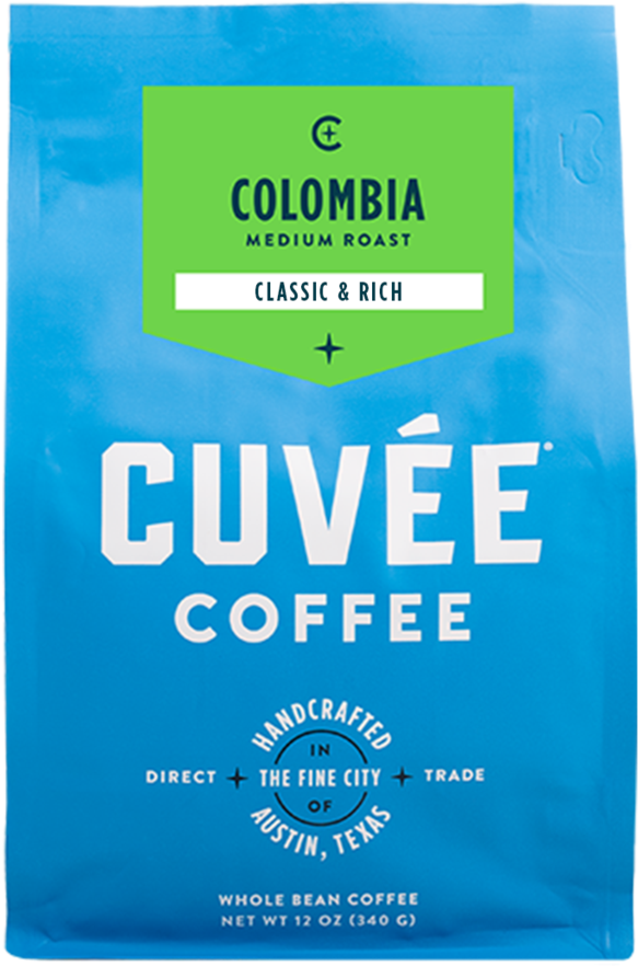 Colombian Medium Roast Coffee Beans With Classic And - Packaging And Labeling (1024x1024), Png Download