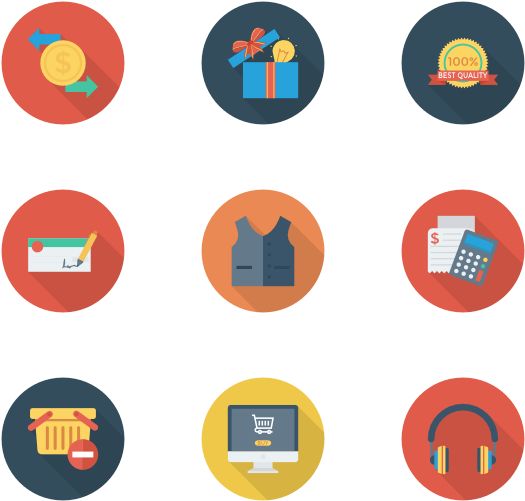 Shopping & E-commerce - Flat Icon Construction (600x564), Png Download