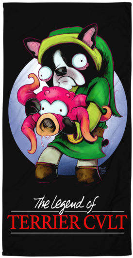 Zelda Beach Towel - Cartoon (600x600), Png Download