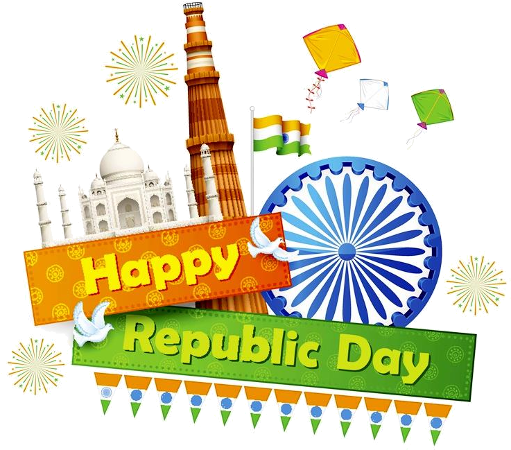 Happy Republic Day To All - Republic Day India 2019 (759x759), Png Download