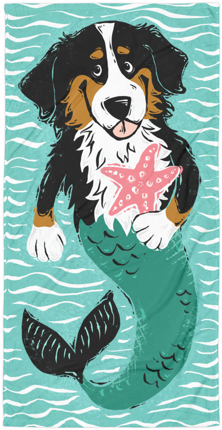 Bermaid Beach Towel - Beach Towels (1000x1000), Png Download