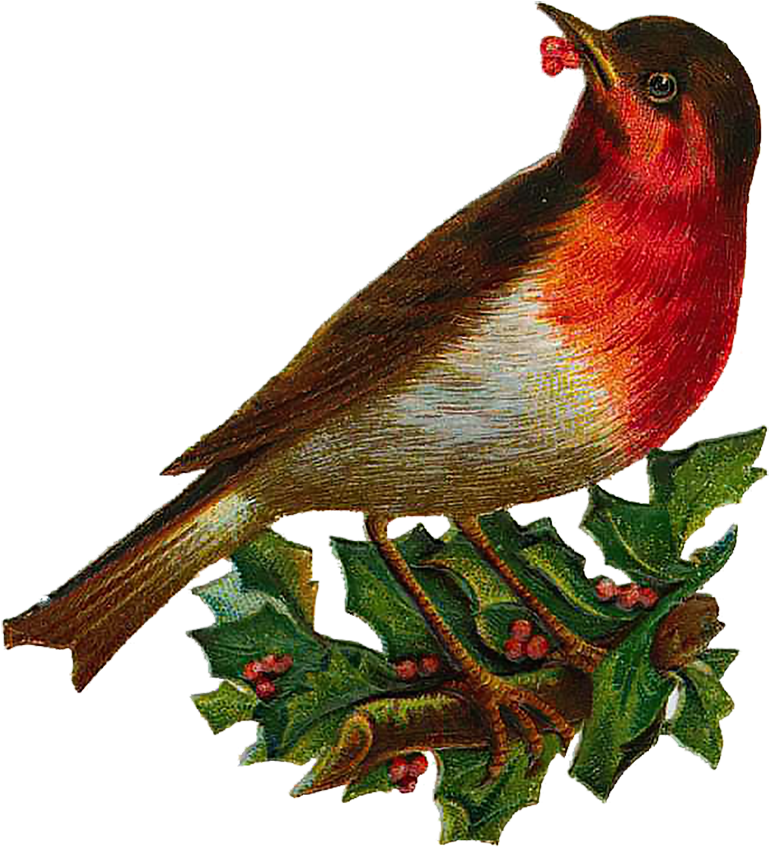 Vintage Victorian Christmas Die Cut Clip Art Vintage - Clip Art Victorian Christmas (900x926), Png Download