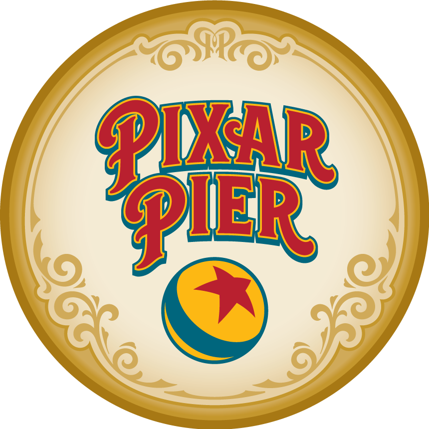 How Would You Spend A Long Weekend At Pixar Pier At - Pixar Pier Logo (860x860), Png Download