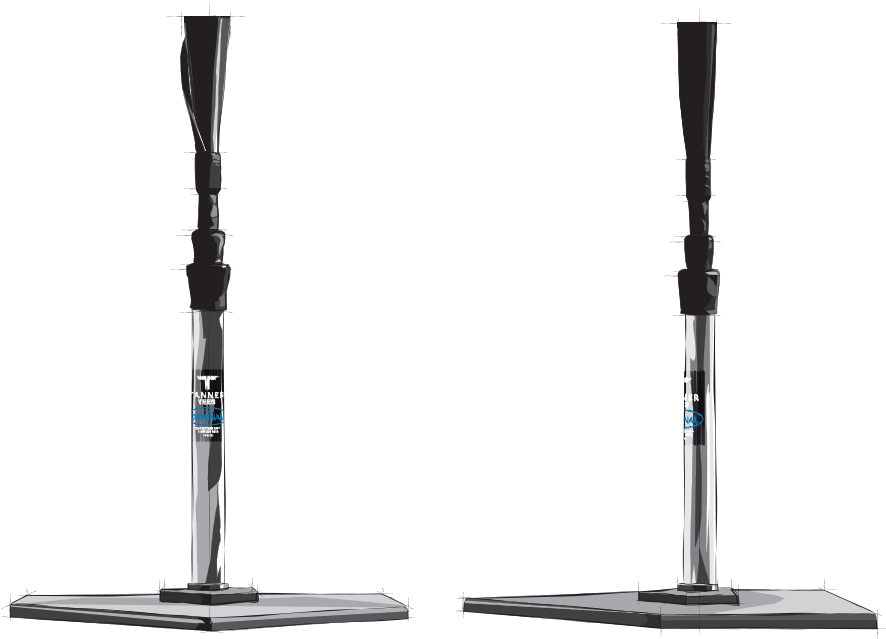 Tanner Traditional/home Plate Style Adult/standard - Exercise Equipment (900x700), Png Download